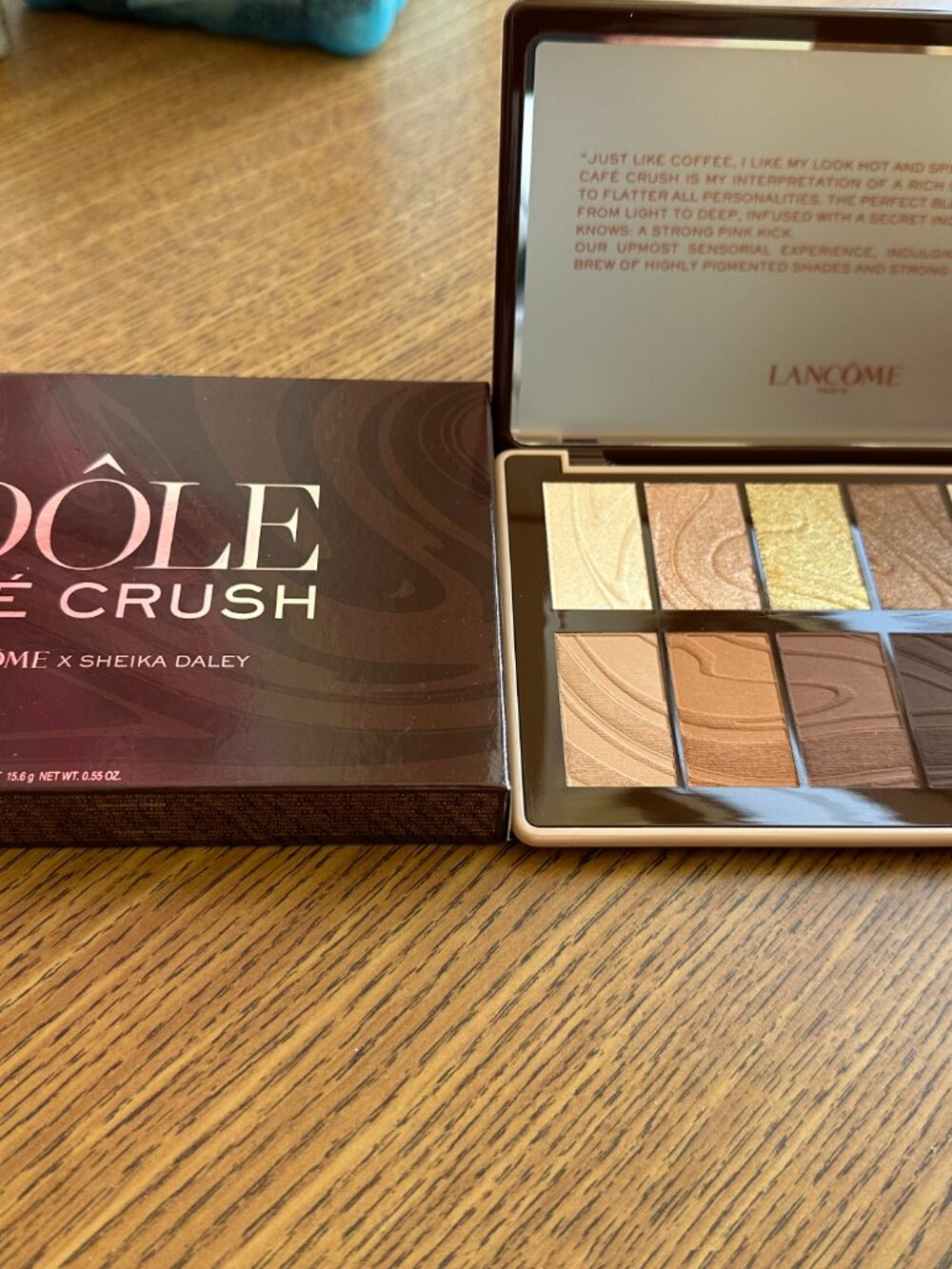 LANCOME x Sheika Daley IDOLE CAFE CRUSH EYESHADOW PALETTE - Picture 2 of 3